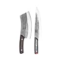 COOLINA Chef's Duo Knife Set, Tungsten XL &amp; Altomino Chef Knives