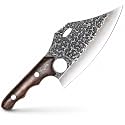 COOLINA Gator Butcher Knife, Handmade Stainless Steel, 7.6 Inch