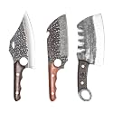 COOLINA Premium 3-Piece Knife Set, Chef Knife &amp; Heavy Duty Cleaver