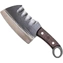 COOLINA Suratu Chopping Cleaver Chef's Knife, Clad Steel Blade
