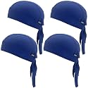 Cooling Do Rags Sweat Wicking Skull Caps Doo Rags Large Motorcycle Dew Rag Head Wrap Bandana Hats Liners for Men and Women