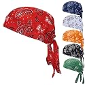 Cooling Do Rags Sweat Wicking Skull Caps Doo Rags Large Motorcycle Dew Rag Head Wrap Bandana Hats Liners for Men and Women