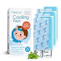 Kids Cooling Patches for Fever and Headache, 20 Pack Cool Pads for Migraine