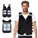 Cooling Vest with 32 Ice Packs, Reflective Ice Jacket for Hot Weather