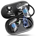 Open Ear Bluetooth 6.1 Earbuds with hooks, Bone Conduction for Sport