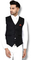 Coolking Solid Men Waistcoat