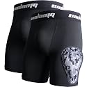 COOLOMG 2-Pack Boys Baseball Underwear with 1 Soft Protective Athletic Cup