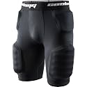 COOLOMG 5 Pad Adult Football Girdle for Men with Cup Pocket