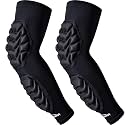 COOLOMG Football Arm Pads Padded Forearm Elbow Sleeves