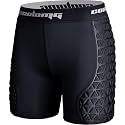 COOLOMG Youth Girls Softball Sliding Shorts Padded Compression Sliders