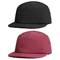 COOLSOME 5 Panels Hat Basic Daily Wear Breathable Quick Dry Cap