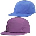 COOLSOME 5 Panels Hat Basic Daily Wear Breathable Quick Dry Cap