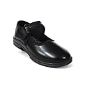 Coolz Girls Black School Shoes Ankle Plain