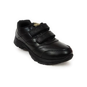 Coolz Unisex Black Formal Uniform School Shoes