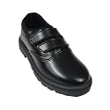 Coolz Unisex Kids Black Formal School Uniform Shoes Deluxe Vel