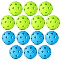 Coopay 14/48 Pack Practice Baseball Softball, Plastic Training Balls Lightweight Hollow Limited Flight Softballs for Hitting, Pitching, Batting Training Indoor Outdoor Use