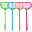 Coopay 4/8 Pieces Butterflies Kids Fishing Net Catching Bug Floating Bait Beach Nets for Outdoor Playing