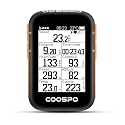 CooSpo Bike Computer, GPS Wireless Cycle Speedometer Odometer 2.4 Inch with BLE5.0 ANT+ Function