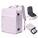 coowoz Travel Backpack Carry On for Women Man Gym Backpack with Laptop Compartment Mochila de Viaje Teacher Personal Item Backpacks Rucksack Airplane Accessories Must Haves,Purple Small
