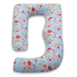 coozly g shape belly back pregnancy pillow  g shape maternity pillow with 100 cotton removable covers  g pregnancy sleeping pillow astro
