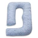 COOZLY G Shape Belly Back Pregnancy Pillow | G Shape Maternity Pillow With 100% Cotton Removable Covers | G Pregnancy Sleeping Pillow (Koala), Multicolor