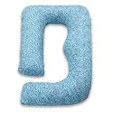 COOZLY G Shape Belly Back Pregnancy Pillow | G Shape Maternity Pillow with 100% Cotton Removable Covers | G Pregnancy Sleeping Pillow (Tree of Life)
