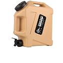 COOZMENT 3.2 Gallon/5 Gallon Water Containers with Spigot, BPA Free Water Jug, Military Green Water Tank, Multifunction Water Storage Containers for Camping Outdoor Hiking,Emergency Storage