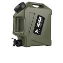COOZMENT 3.2 Gallon/5 Gallon Water Containers with Spigot, BPA Free Water Jug, Military Green Water Tank, Multifunction Water Storage Containers for Camping Outdoor Hiking,Emergency Storage