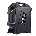 COOZMENT 3.2 Gallon/5 Gallon Water Containers with Spigot, BPA Free Water Jug, Military Green Water Tank, Multifunction Water Storage Containers for Camping Outdoor Hiking,Emergency Storage
