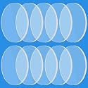 Copkim 10 Pcs 14 mm Laser Protective Lenses Replacement Compatible with D1, D1 Pro, M1 Series Engraving Machine 10w 20w Diode Module