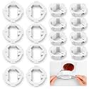 Copkim 16 Pcs Round Electrical Box Extender 4.35 x 1.5 Inches