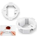 Copkim 2 Pcs Round Electrical Box Extender 4.35 x 1.5 Inches