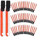 Copkim 24/48/72/96/120 Pcs High Visibility Trail Marker