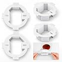 Copkim 4 Pcs Round Electrical Box Extender 4.35 x 1.5 Inches