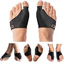 Copper Compression Bunion Corrector Relief Sleeve - Gel Cushion Pads - Orthopedic Brace Big Toe Alignment - Hallux Valgus Relief - Toe Straightener Spacer Fit for Women &amp; Men - 1 Pair