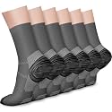 Copper Compression Socks (3 Pairs), 15-20 mmhg is BEST Athletic &amp; Medical for Men &amp; Women, Running, Flight, Travel, Nurses - Boost Performance, Blood Circulation &amp; Recovery