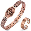 Copper Magnetic Bracelets for Women Strong Magnets Real Pure Copper
