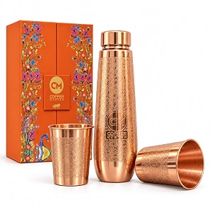 Copper-Master Pure Copper Water Bottle 1L