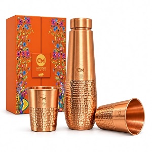 Copper-Master Pure Copper Water Bottle 1L