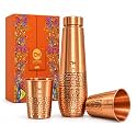Copper-Master Pure Copper Water Bottle 1L amp