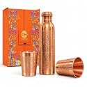 Copper-Master Pure Copper Water Bottle 1L amp