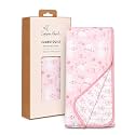Copper Pearl Jumbo Three-Layer Baby Blanket: Soft Baby Quilts for Boys and Girls | Breathable, Cozy, Toddler Blanket | Baby Quilt for Newborns | 60x72 Premium Material | Adelia