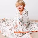 Copper Pearl Jumbo Three-Layer Baby Blanket: Soft Baby Quilts for Boys and Girls | Breathable, Cozy, Toddler Blanket | Baby Quilt for Newborns | 60x72 Premium Material | Sesame Street Varsity Friends