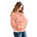 Copper Pearl Nursing Cover for Breastfeeding – Multi-Use Baby Car Seat Canopy, Stroller Shade &amp; Breast Feeding Wrap for Women, Stretchy Breathable Carseat Shawl for Boy or Girl, Mesa