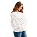 Copper Pearl Nursing Cover for Breastfeeding – Multi-Use Baby Car Seat, Stroller &amp; Breast Feeding Cover Up for Women, Stretchy Breathable for Boy or Girl, Mabel