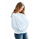 Copper Pearl Nursing Cover for Breastfeeding – Multi-Use Baby Car Seat Cover, Stroller Cover &amp; Breast Feeding Cover Up for Women, Stretchy Breathable High Quality Cover for Boy or Girl, Air