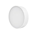 COPPER STONE 12W Surface Mounted LED Round Panel Light | Natural White (4000K) | White Polycarbonate Body | Energy Efficient Direct Ceiling Light for Wooden, Concrete & RCC Ceiling | Pack of 1