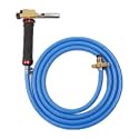 Copper Welding Torch Kit with Adjustable Temperature Control Hose for Metal Work Soldering Plumbing Repair Tools(D)