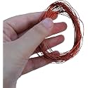 Copper Wire, 16 SWG /1.5mm Diameter, Copper 5Mtr Copper Wire Coil for Electrical use Science Projects Jewellery and Craft