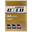 Copy Gold A4 Copier Paper, 75 GSM, 500 Sheets (1 Ream) – Premium Jam-Free Business Printing Paper for Laser and Inkjet Printers